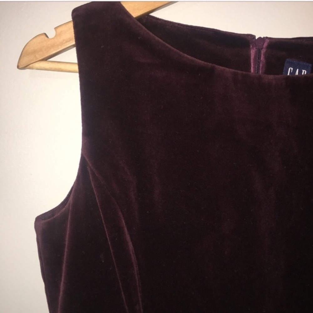 Gap Velvet Shift Dress